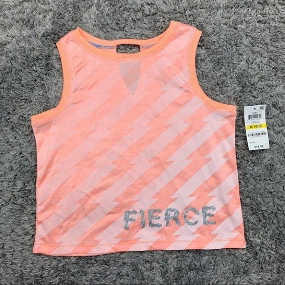 Ideology Graphic-Print Crop Tank, Big Girls - Picture 2 of 11